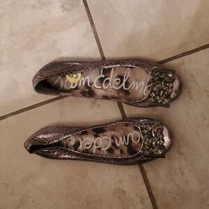 Sam Edelman Caper Gem Bedazzled Flats sz 5